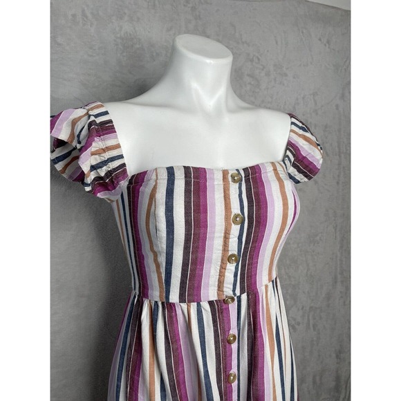 Aeropostale Women’s Size Medium Exclusive Island Berry Date Night Dress Mini - Picture 2 of 8